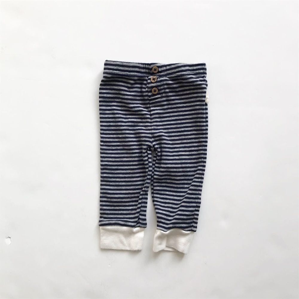 Berts bees pajama/lounge pants EUC 0-3 months